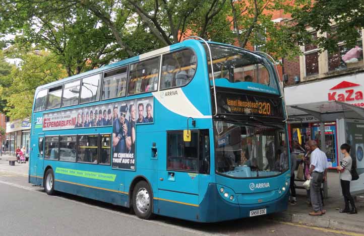 Arriva the Shires Alexander Dennis Enviro400 5458